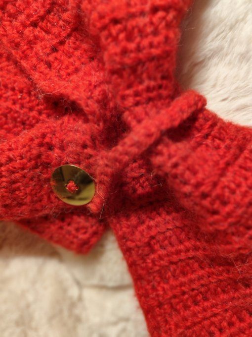 Tour de cou rouge passion'